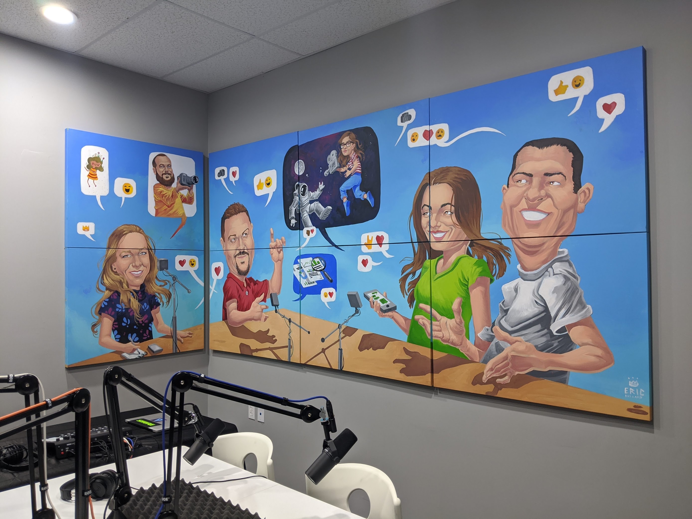 Podcast-Mural